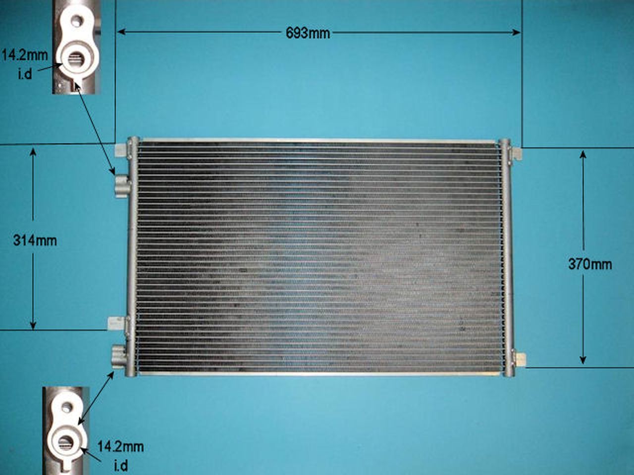 Aircon Condenser – AutoAir 16-1043A