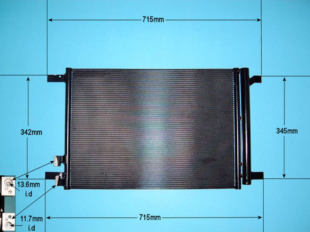 Aircon Condenser – AutoAir 16-1058