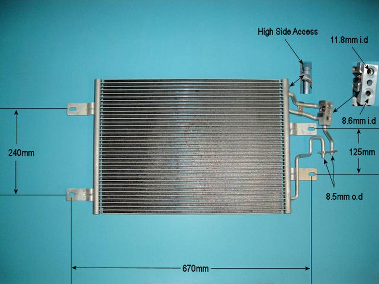 Aircon Condenser – AutoAir 16-1070