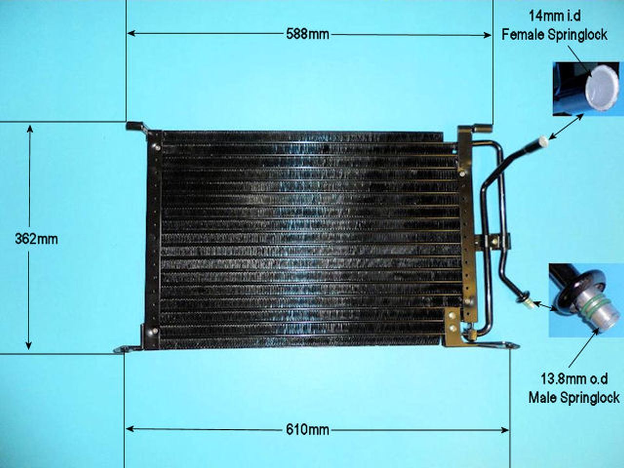 Aircon Condenser – AutoAir 16-1124