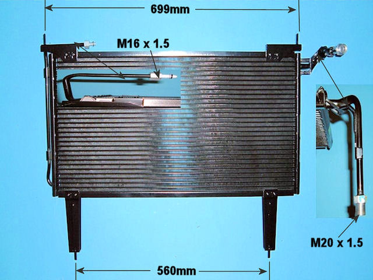 Aircon Condenser – AutoAir 16-1166