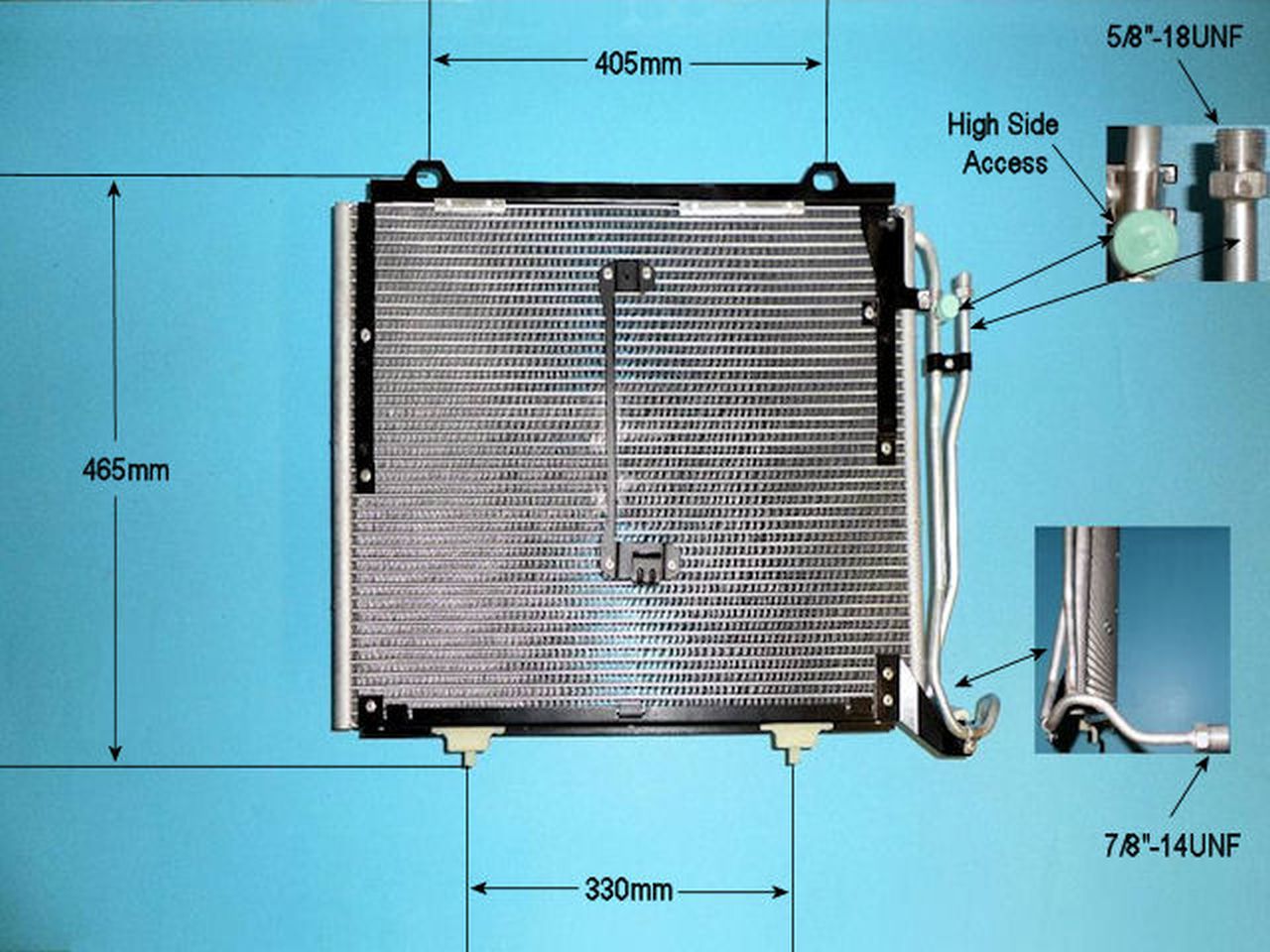 Aircon Condenser – AutoAir 16-1204