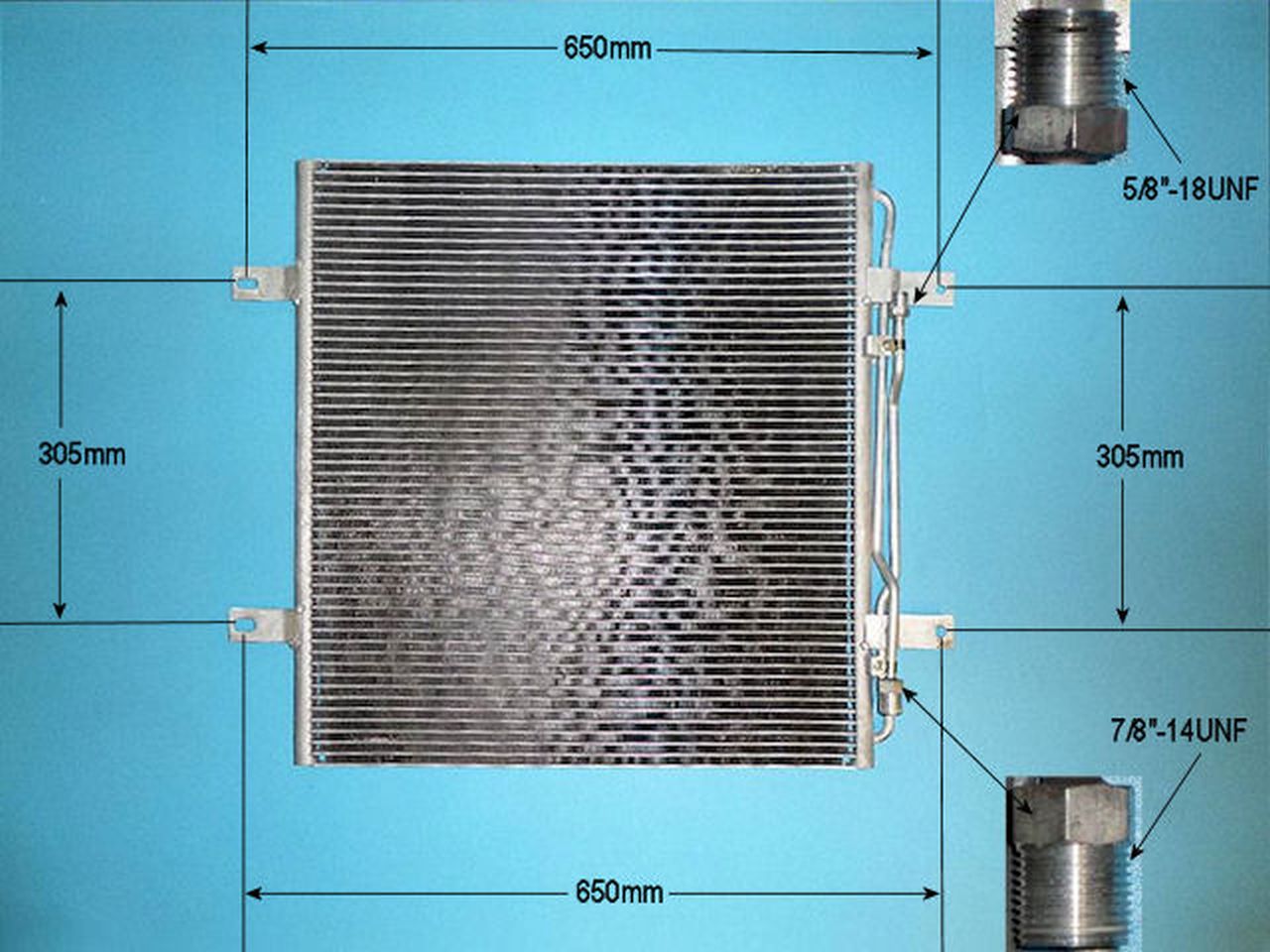 Aircon Condenser – AutoAir 16-1209