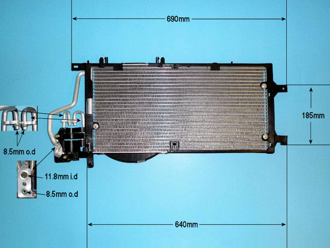 Aircon Condenser – AutoAir 16-1244