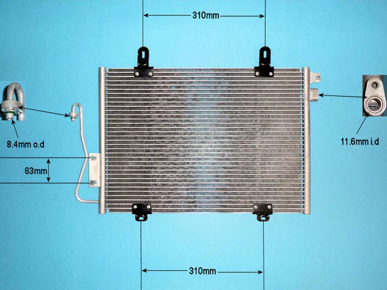Aircon Condenser – AutoAir 16-1271