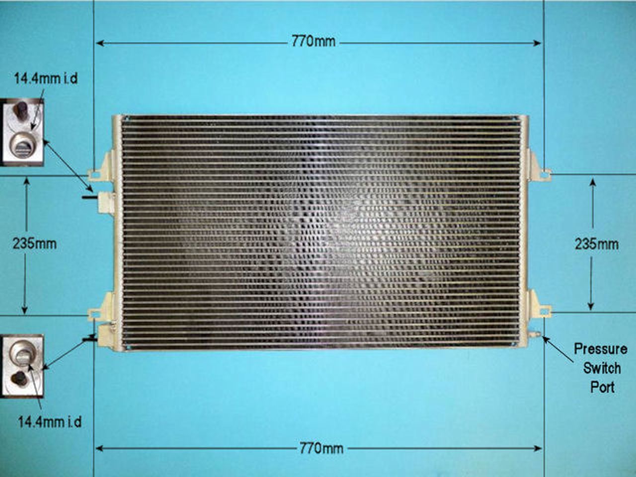 Aircon Condenser – AutoAir 16-1282