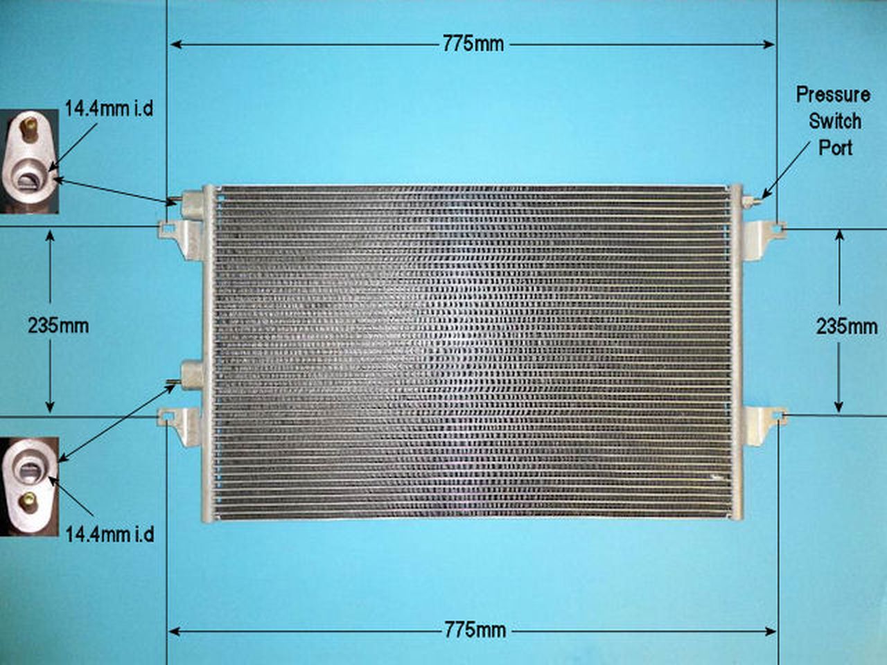 Aircon Condenser – AutoAir 16-1283