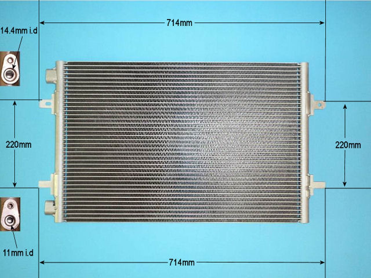 Aircon Condenser – AutoAir 16-1284A