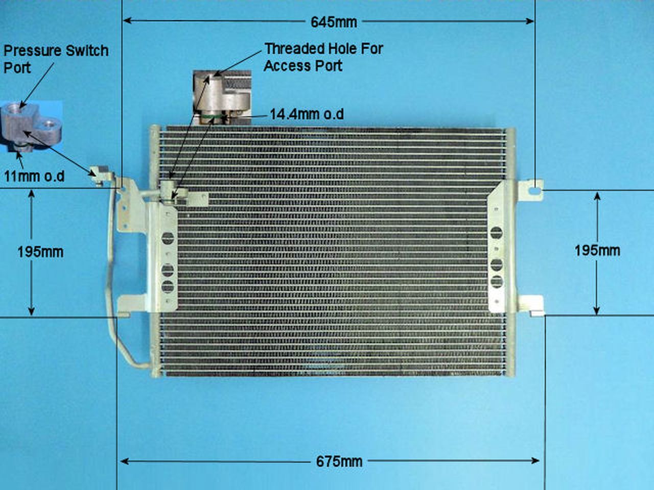 Aircon Condenser – AutoAir 16-1332