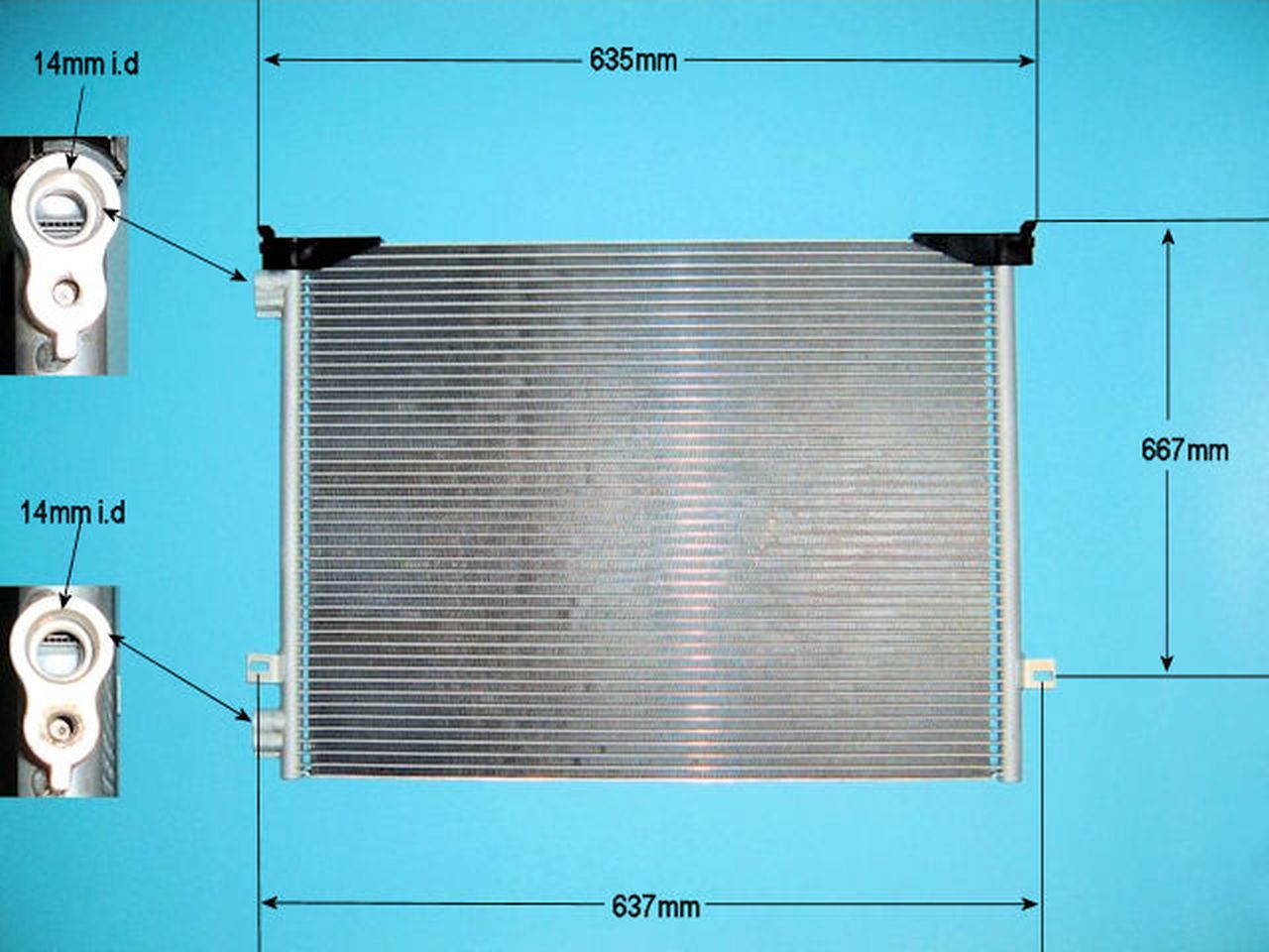 Aircon Condenser – AutoAir 16-1379A