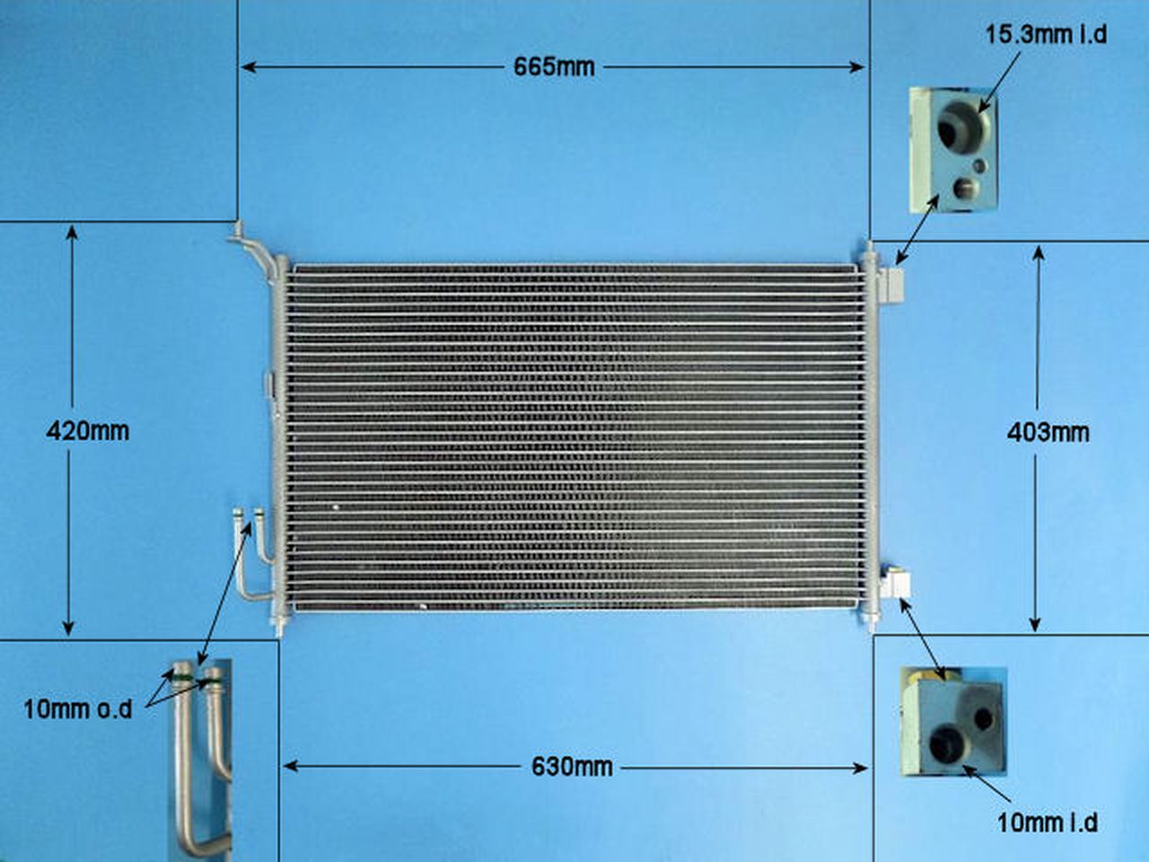 Aircon Condenser – AutoAir 16-1416