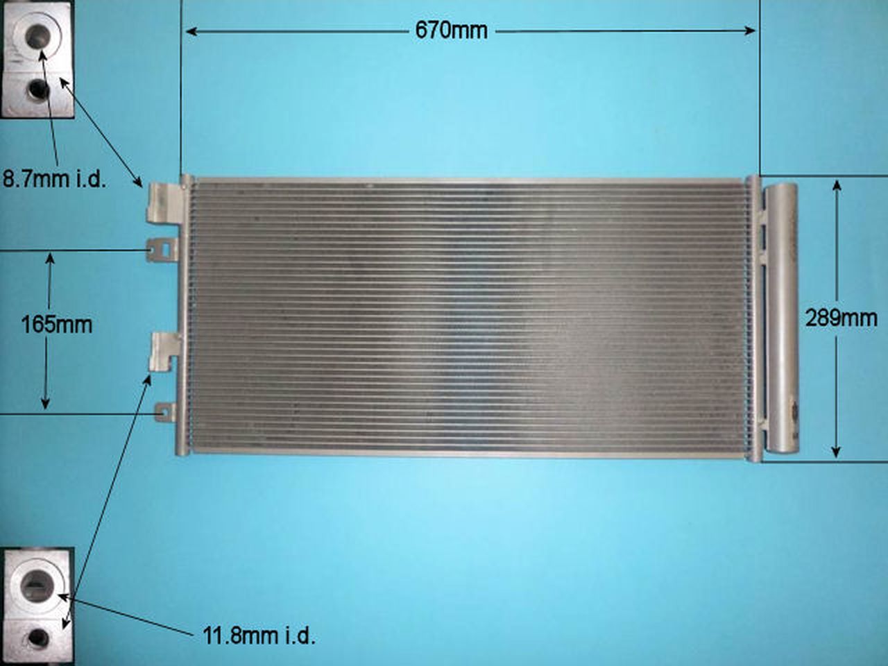 Aircon Condenser – AutoAir 16-1450