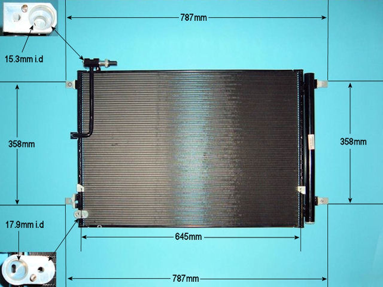 Aircon Condenser – AutoAir 16-1989A