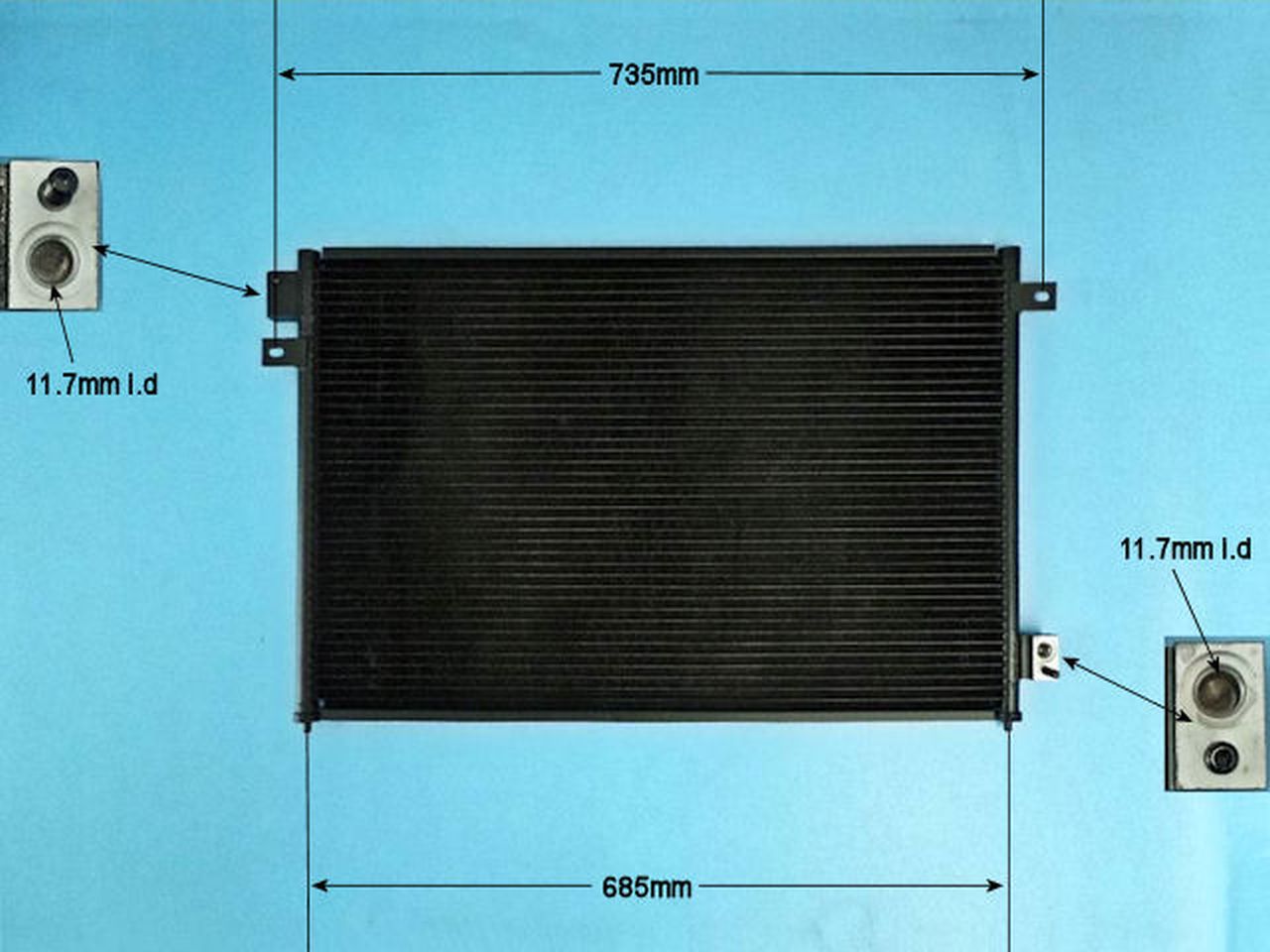 Aircon Condenser – AutoAir 16-2046A