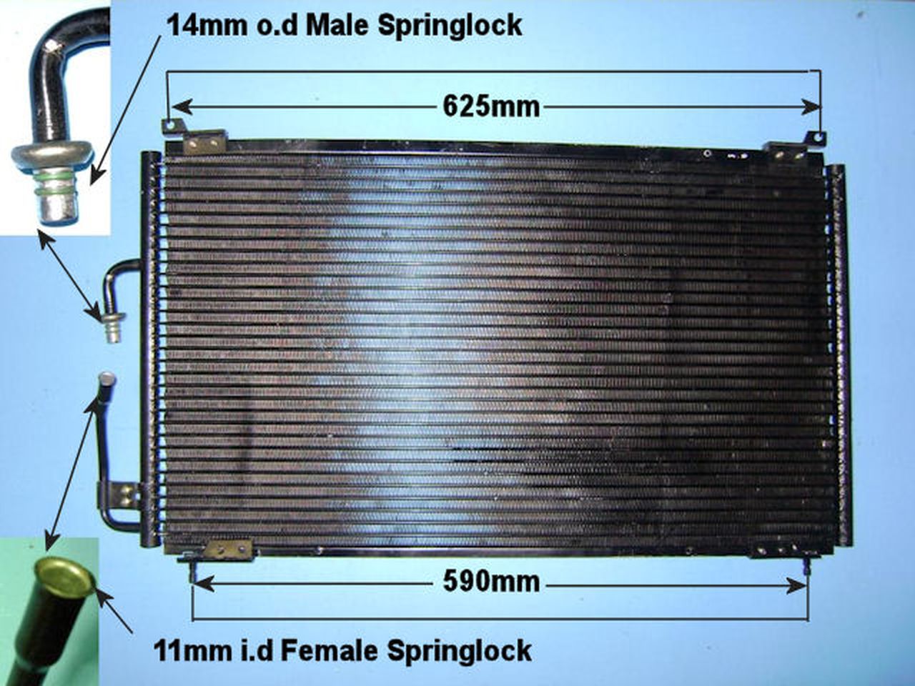 Aircon Condenser – AutoAir 16-2088