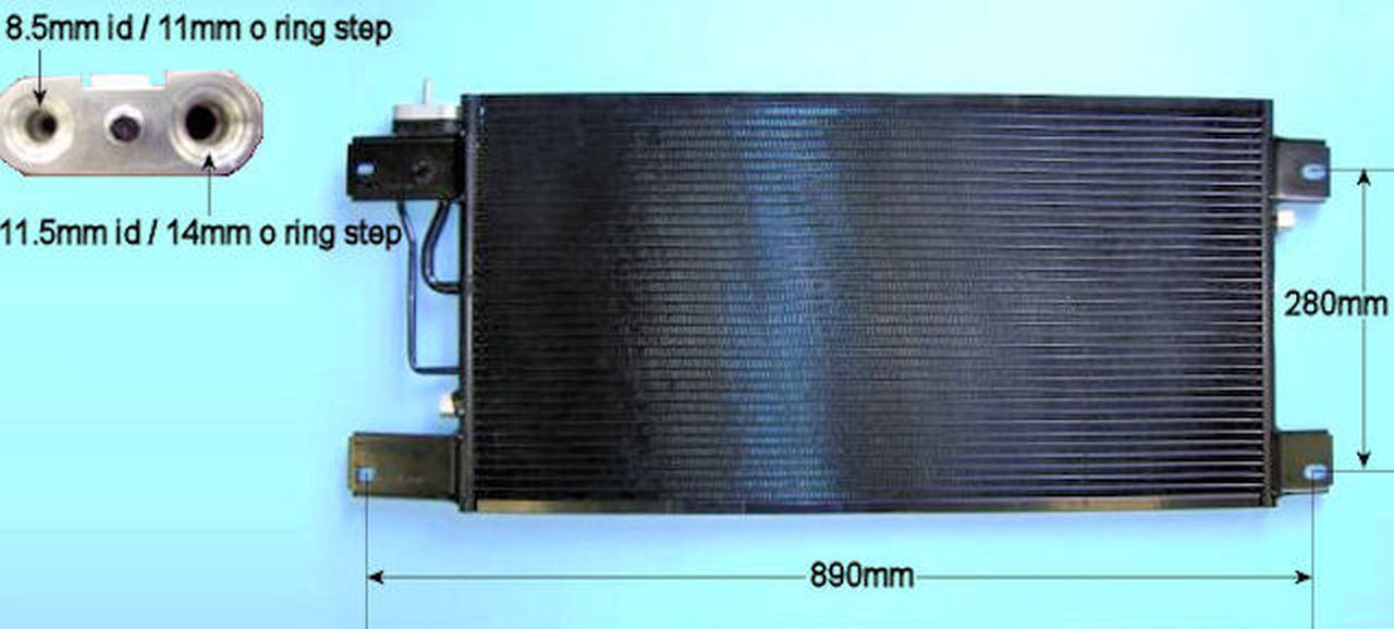 Aircon Condenser – AutoAir 16-5003