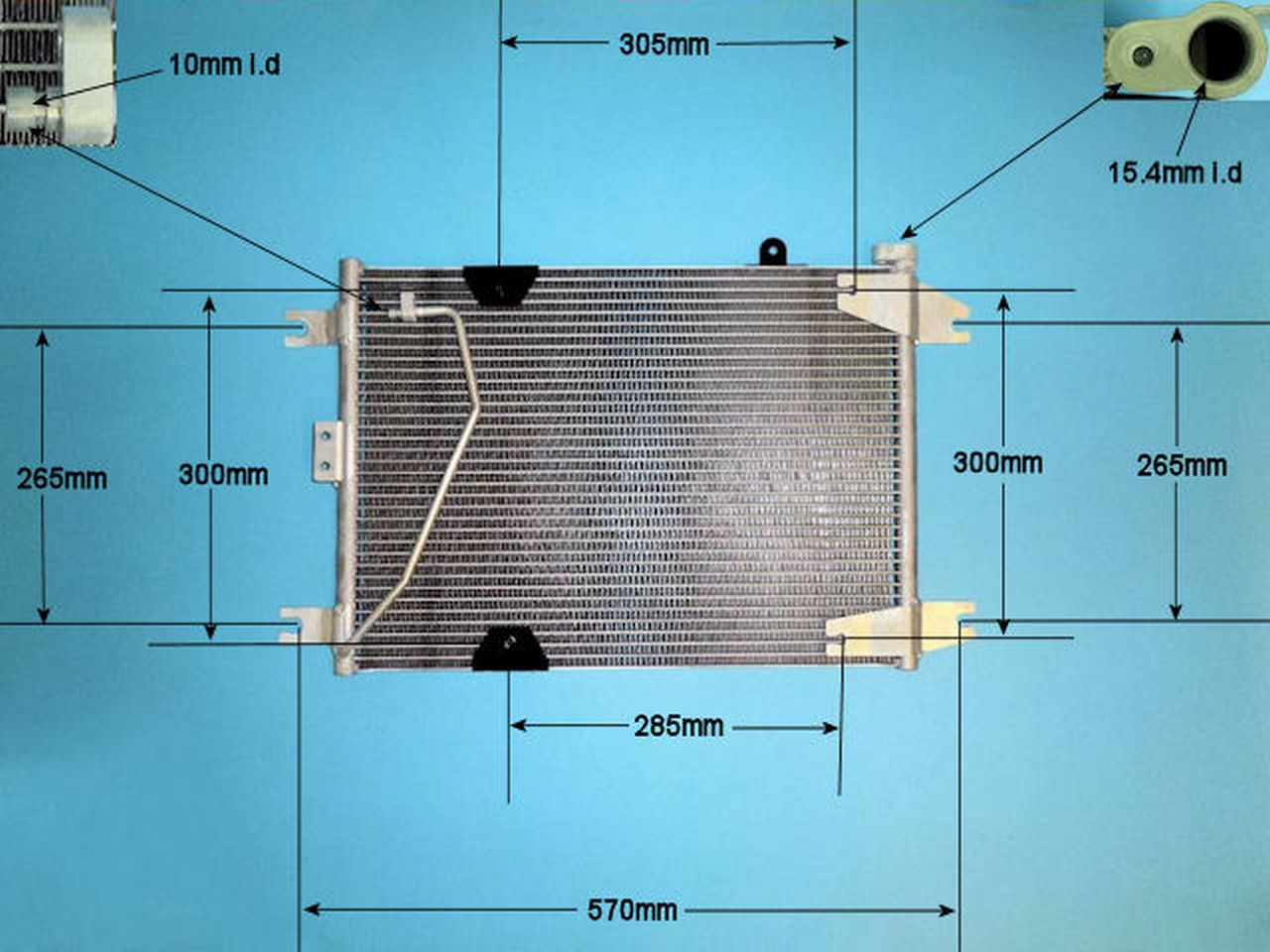 Aircon Condenser – AutoAir 16-6104