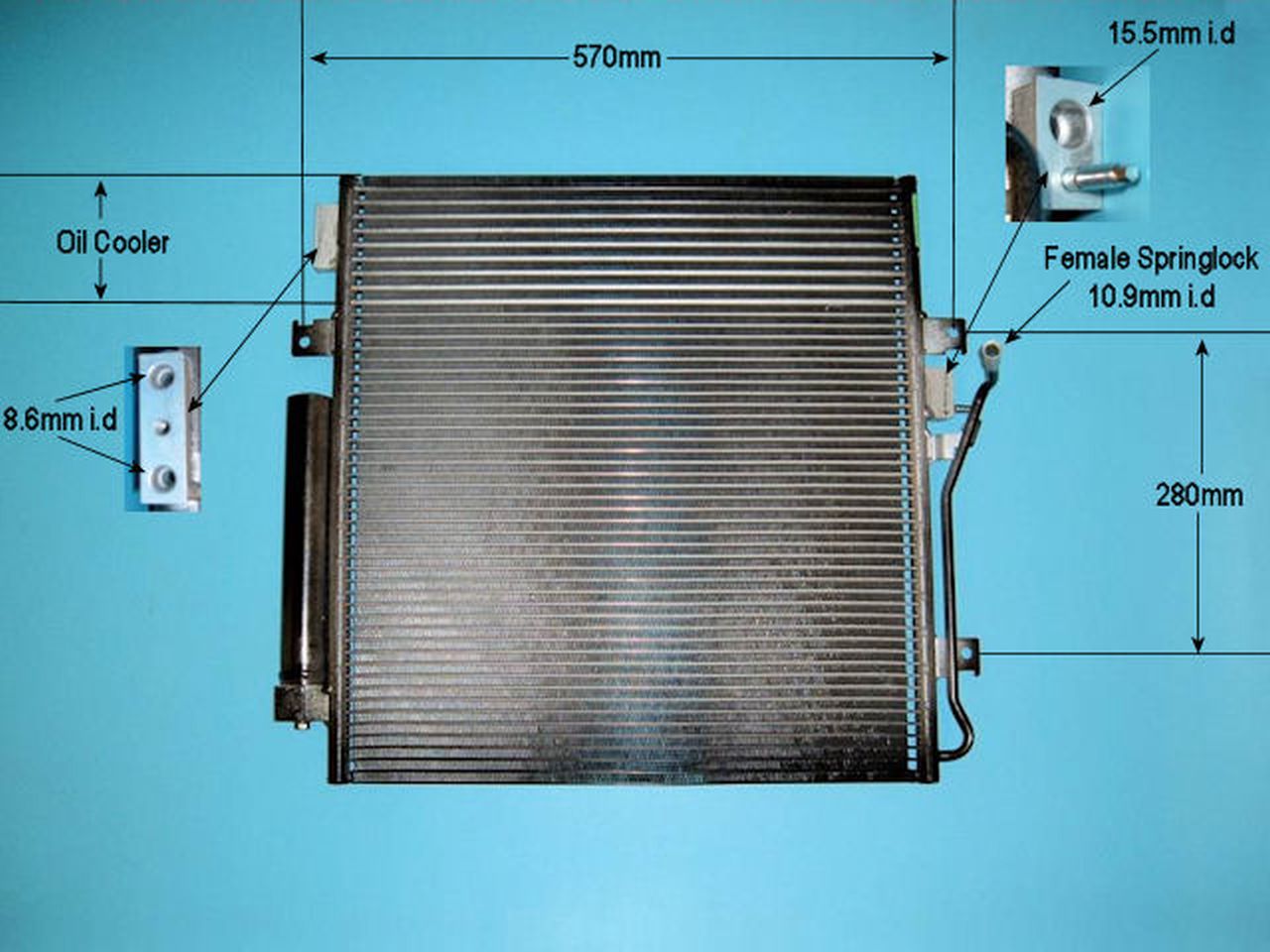 Aircon Condenser – AutoAir 16-6223