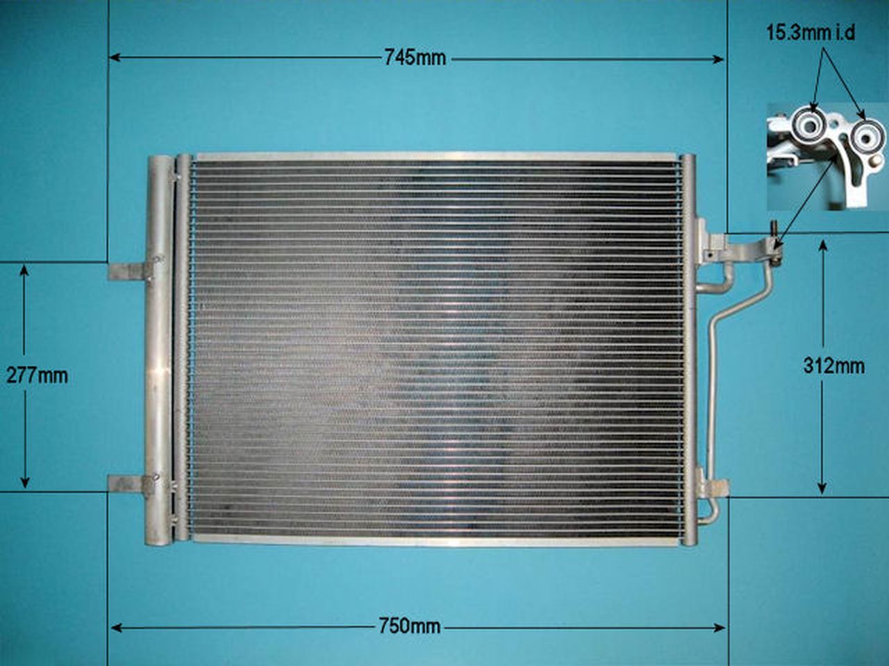 Aircon Condenser – AutoAir 16-6227