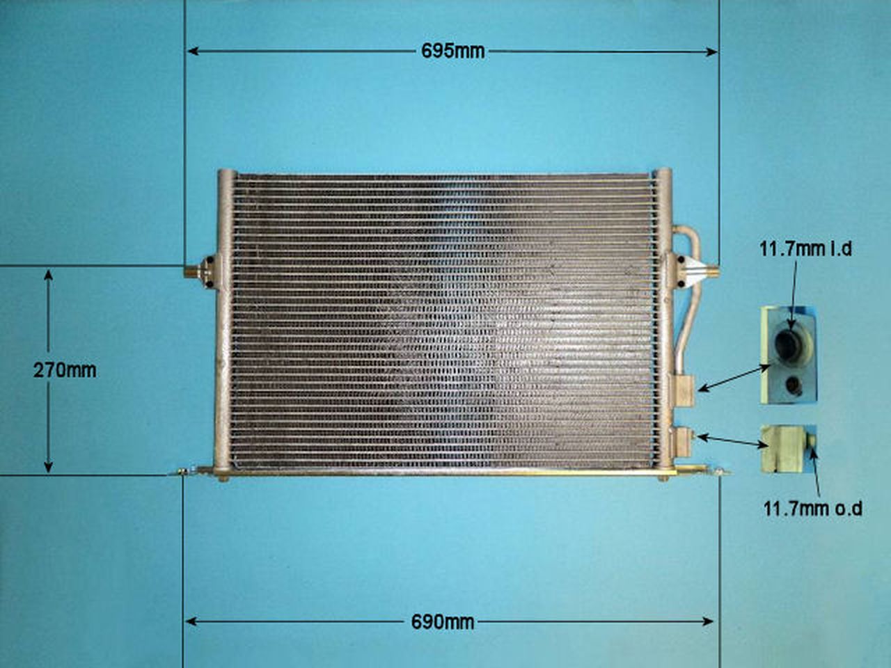Aircon Condenser – AutoAir 16-6512