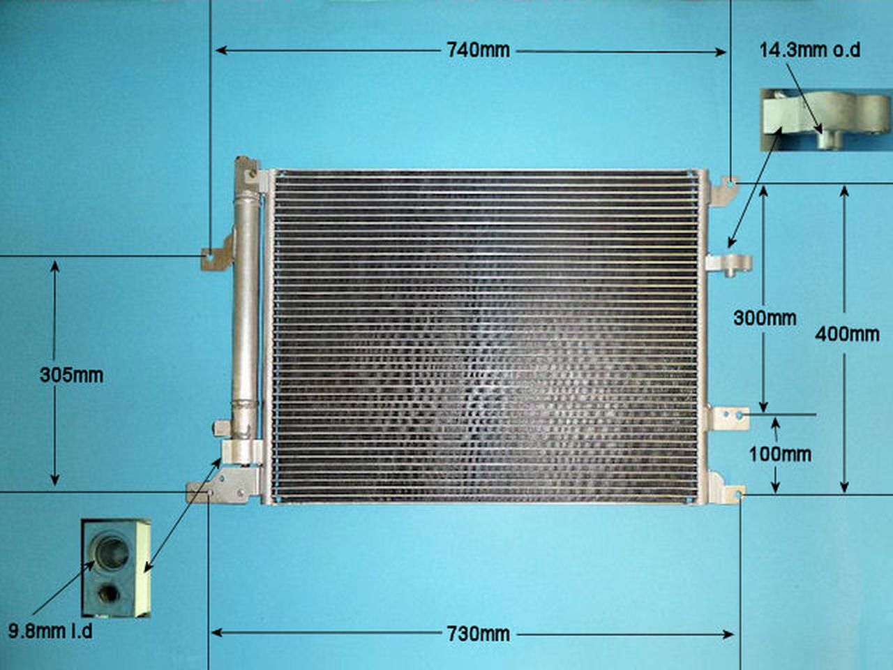 Aircon Condenser – AutoAir 16-6552