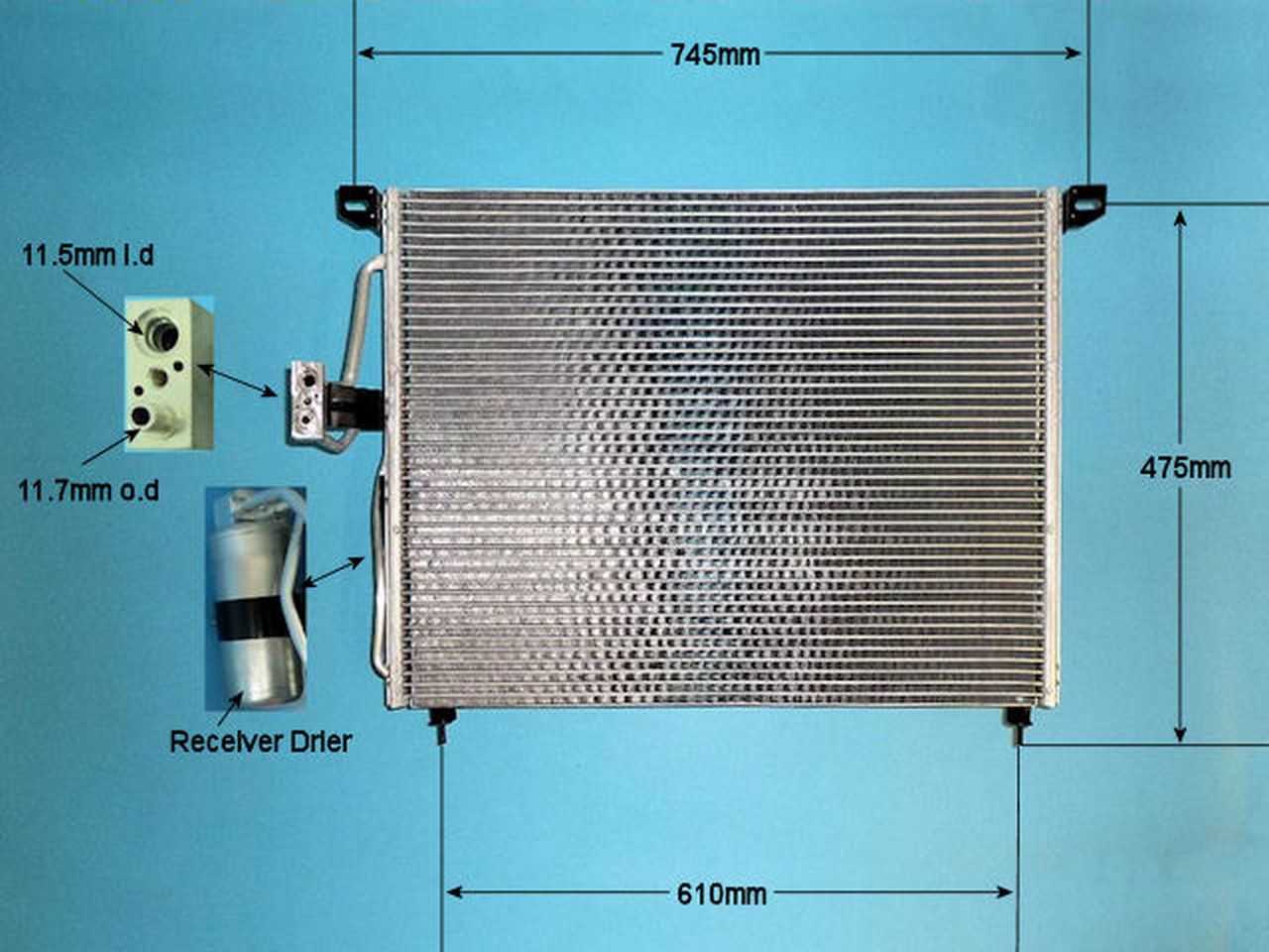 Aircon Condenser – AutoAir 16-6554