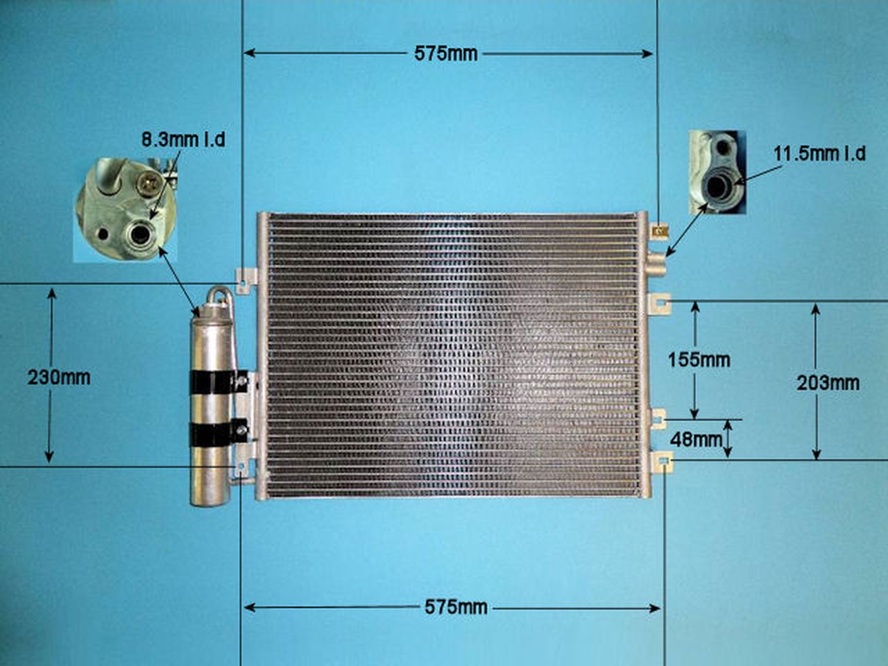Aircon Condenser – AutoAir 16-8693