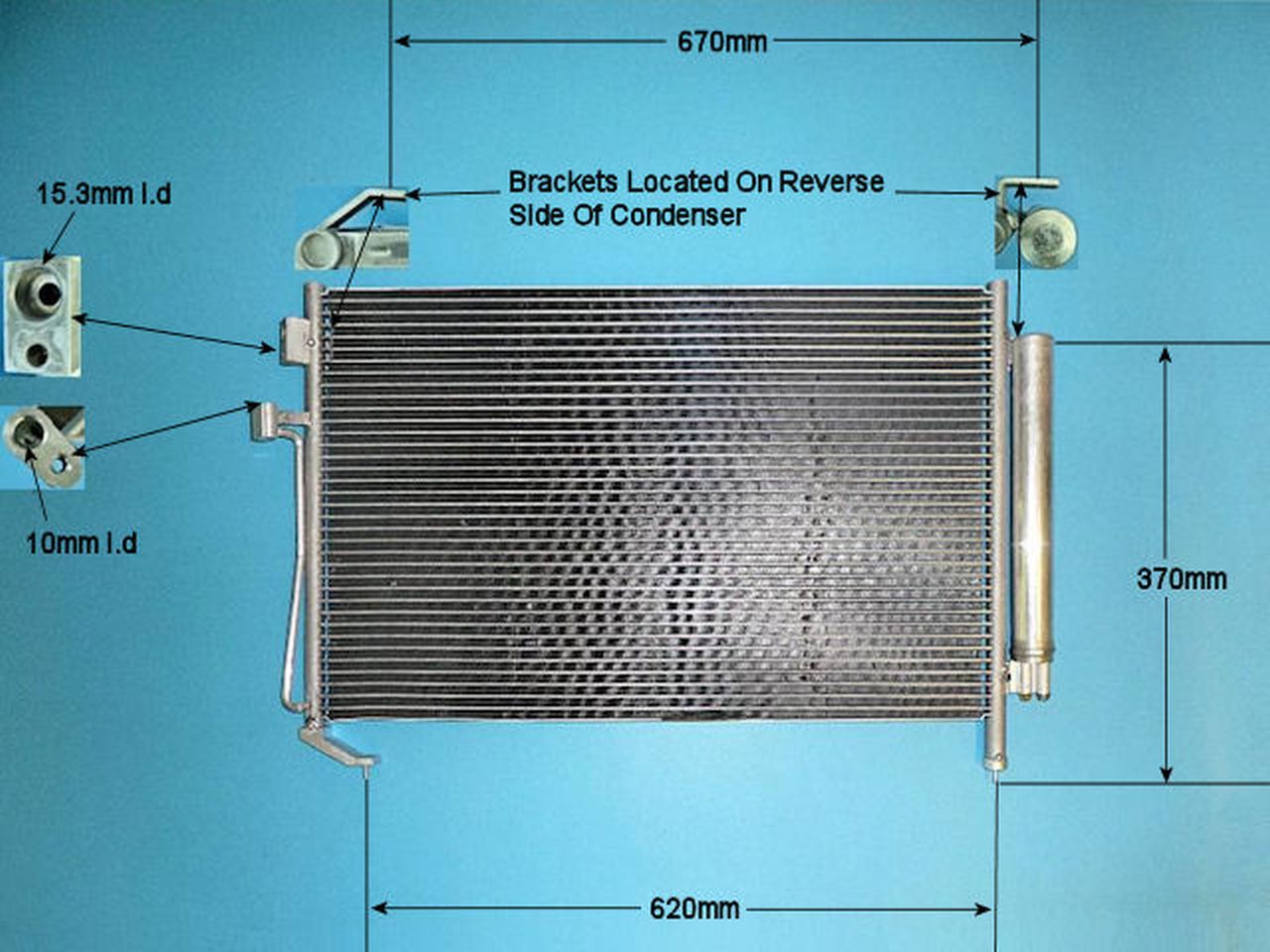 Aircon Condenser – AutoAir 16-8903