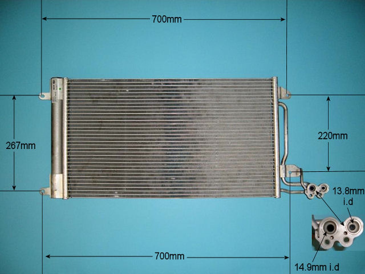 Aircon Condenser – AutoAir 16-9007