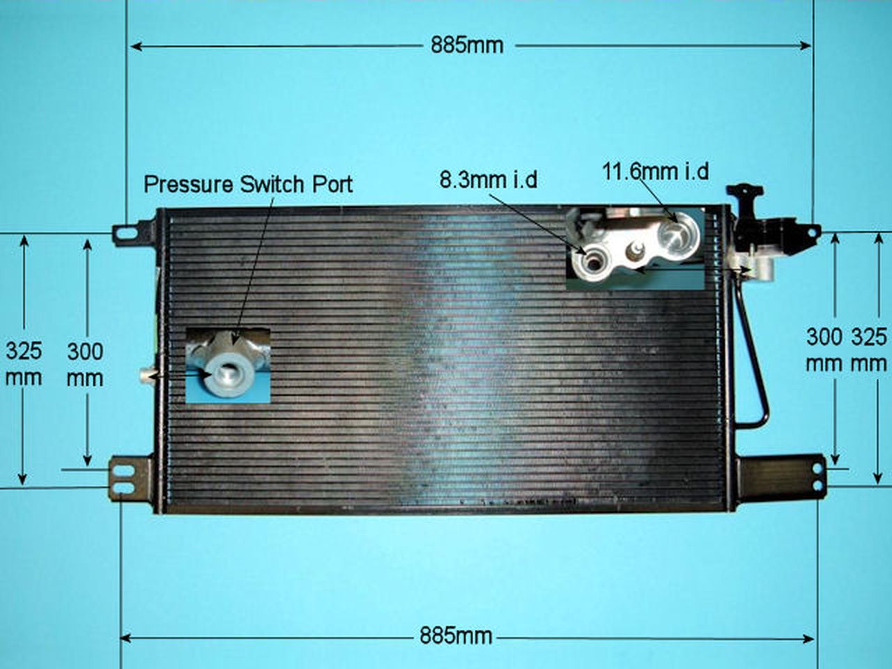Aircon Condenser – AutoAir 16-9009
