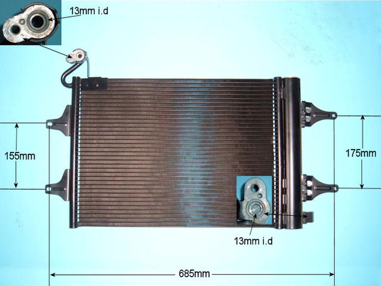 Aircon Condenser – AutoAir 16-9569