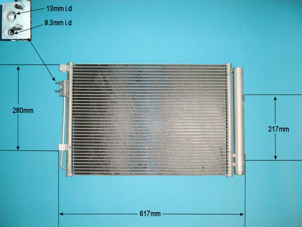 Aircon Condenser – AutoAir 16-9634