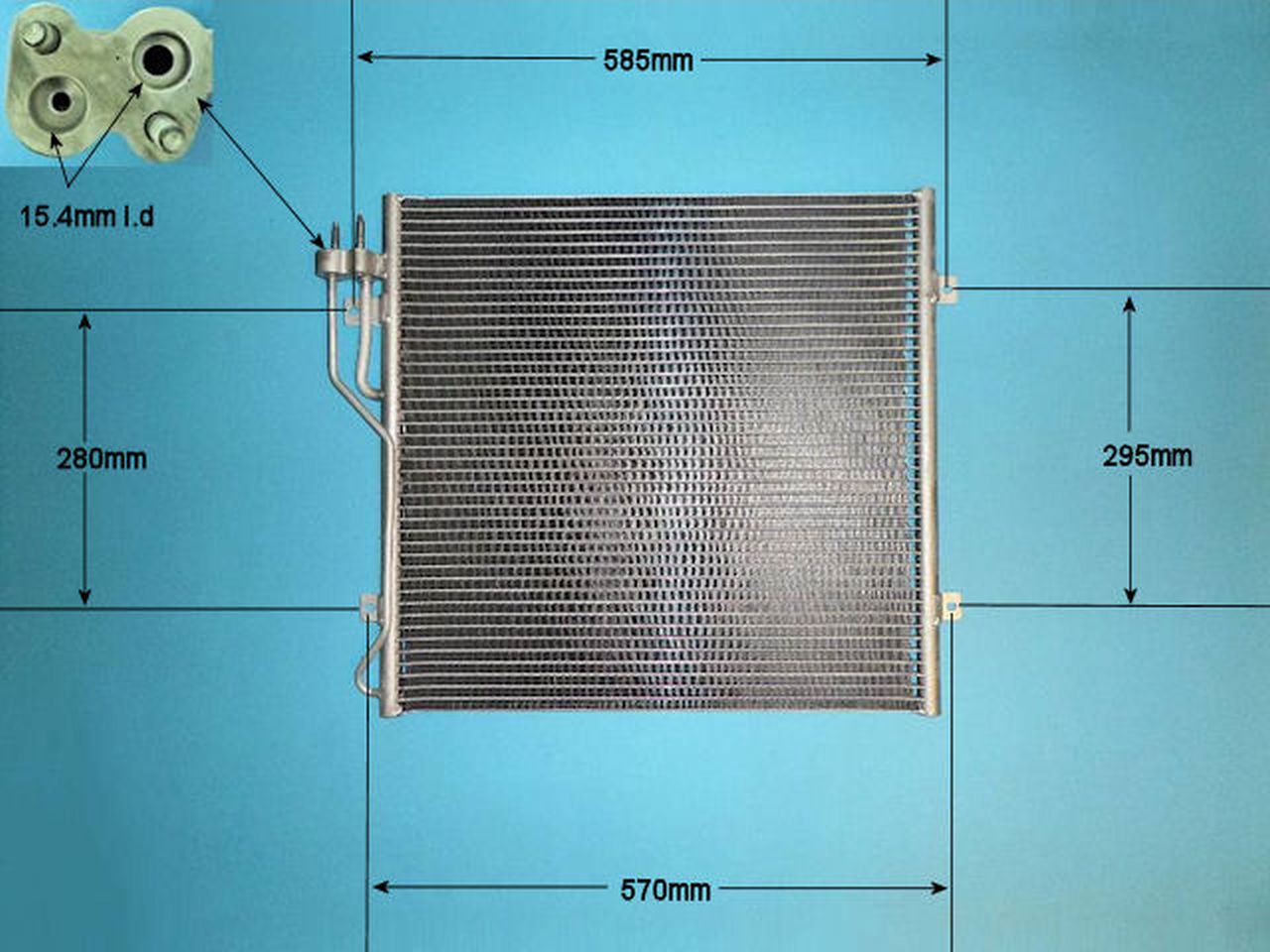 Aircon Condenser – AutoAir 16-9661