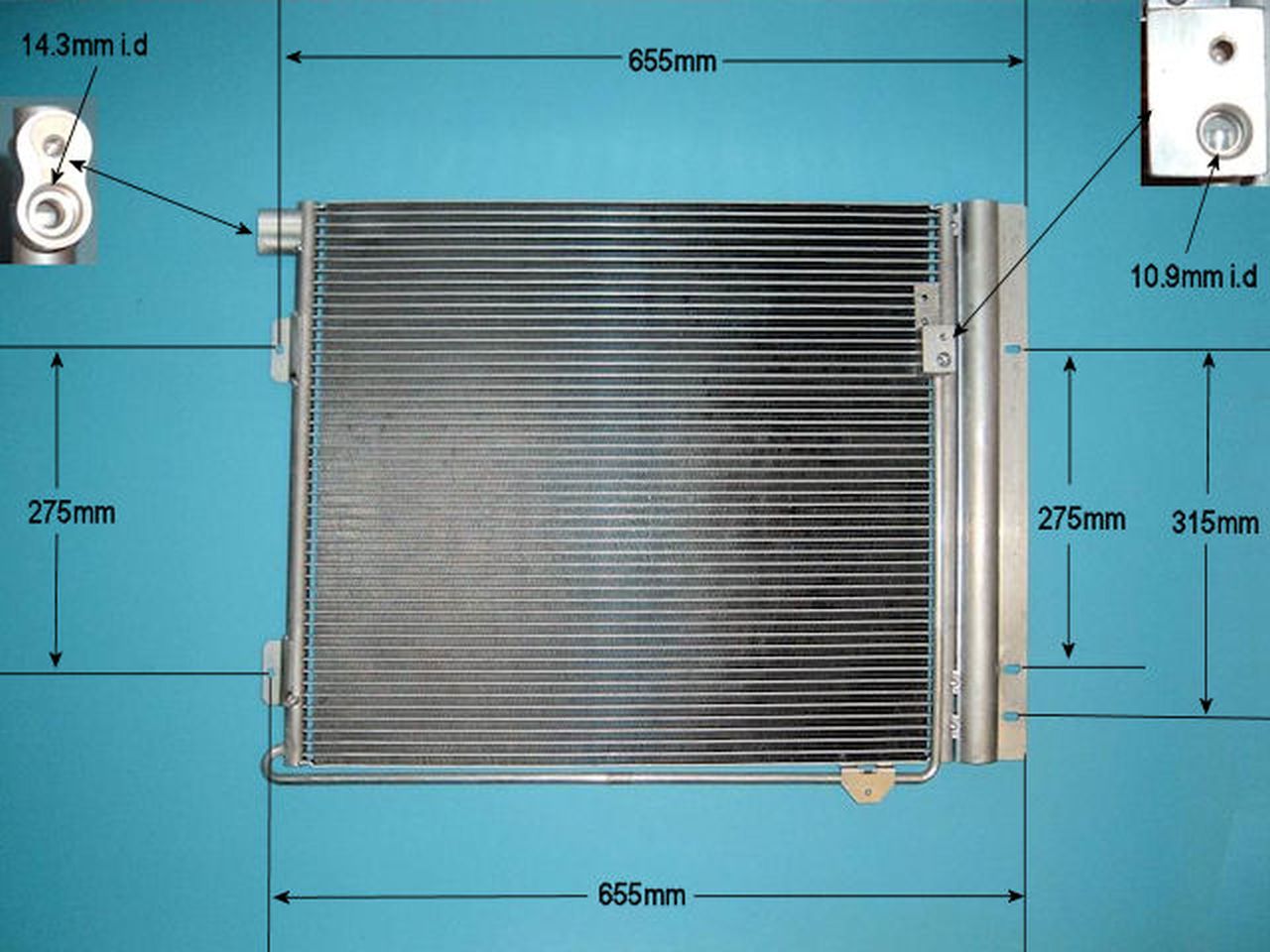 Aircon Condenser – AutoAir 16-9671