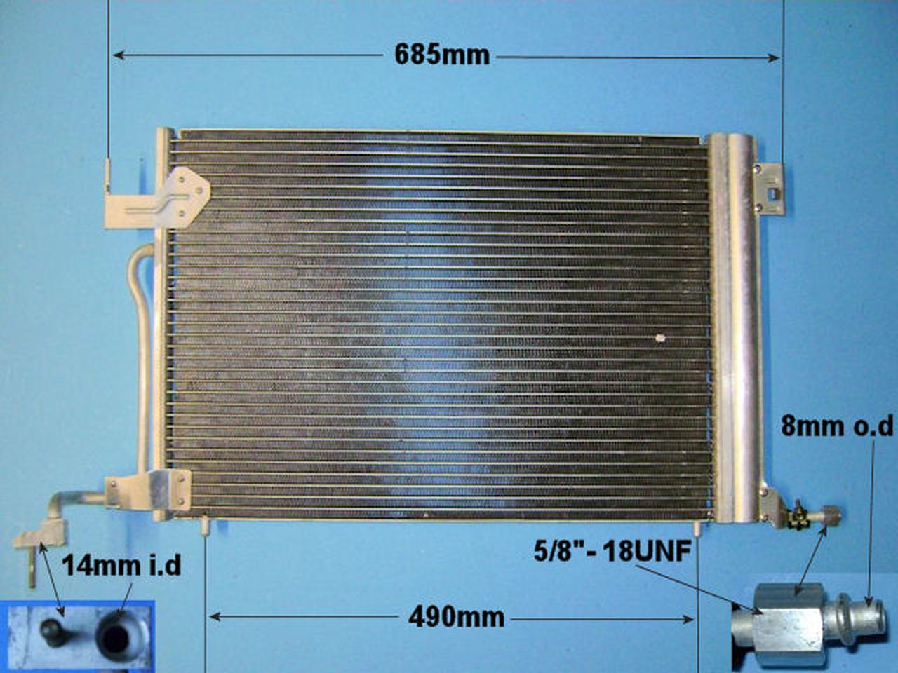 Aircon Condenser – AutoAir 16-9678
