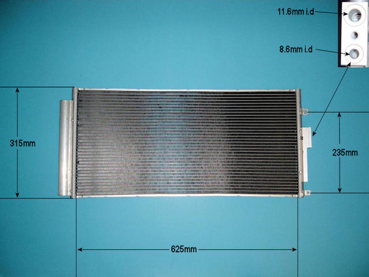 Aircon Condenser – AutoAir 16-9707