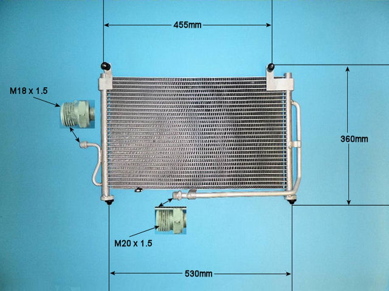 Aircon Condenser – AutoAir 16-9763