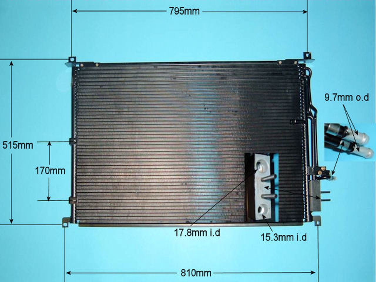 Aircon Condenser – AutoAir 16-9798