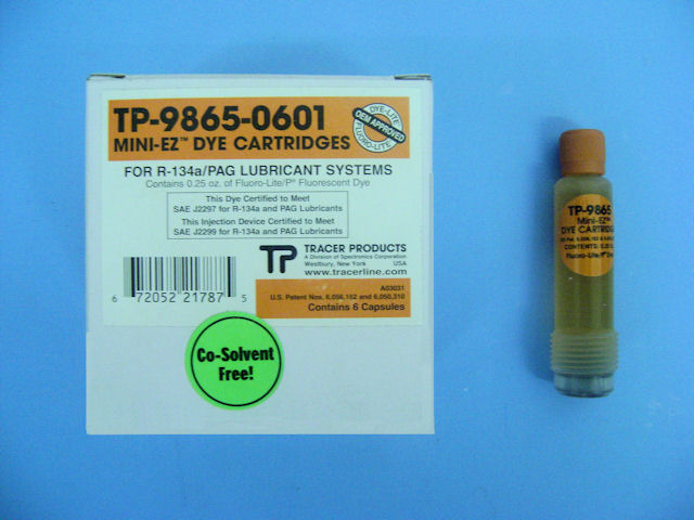 Auto Air MINI EZ 1 SHOT DYE X 6 R134A – 41-0059