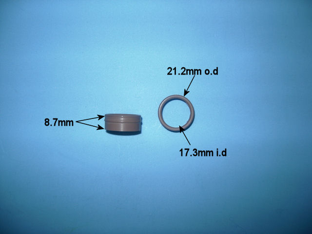 Auto Air Coolzone #12 TEFLON O RING 5PCS – AutoAir 41-1114 – 41-1114