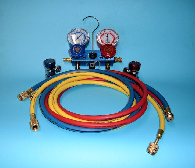 Auto Air 2 WAY MANIFOLD GUAGE SET – 41-3007