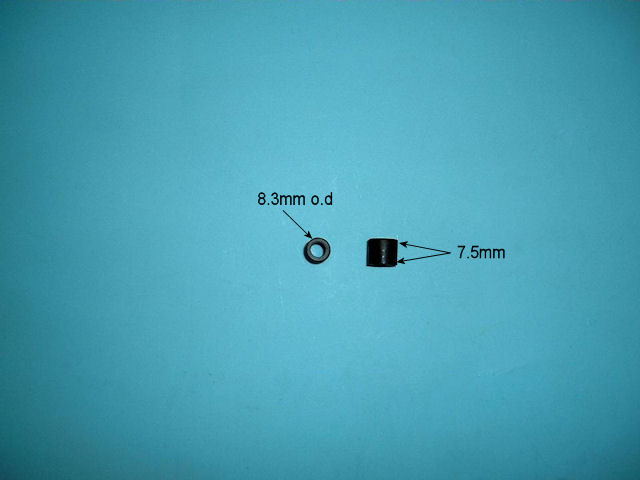 Auto Air 1/4 CHARGING HOSE RUBBER SEAL 1 – 42-AAG1002
