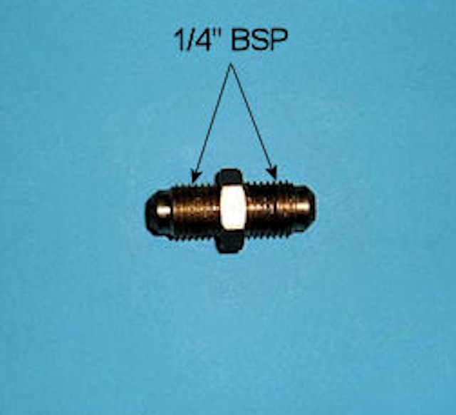 Auto Air 1/4 MALE X 1/4 MALE ADAPTER – 44-1020