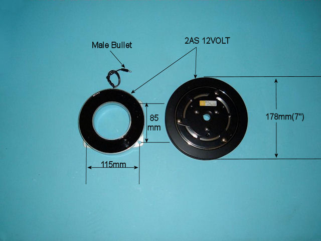 Auto Air 7  YORK 12V CLUTCH – 44-20005