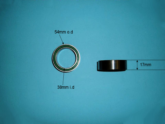 Auto Air BEARING 54MM X 38MM X 17MM – 44-9707