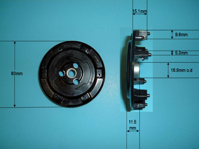 Auto Air FRONT HUB 5SE09C – 44-9713