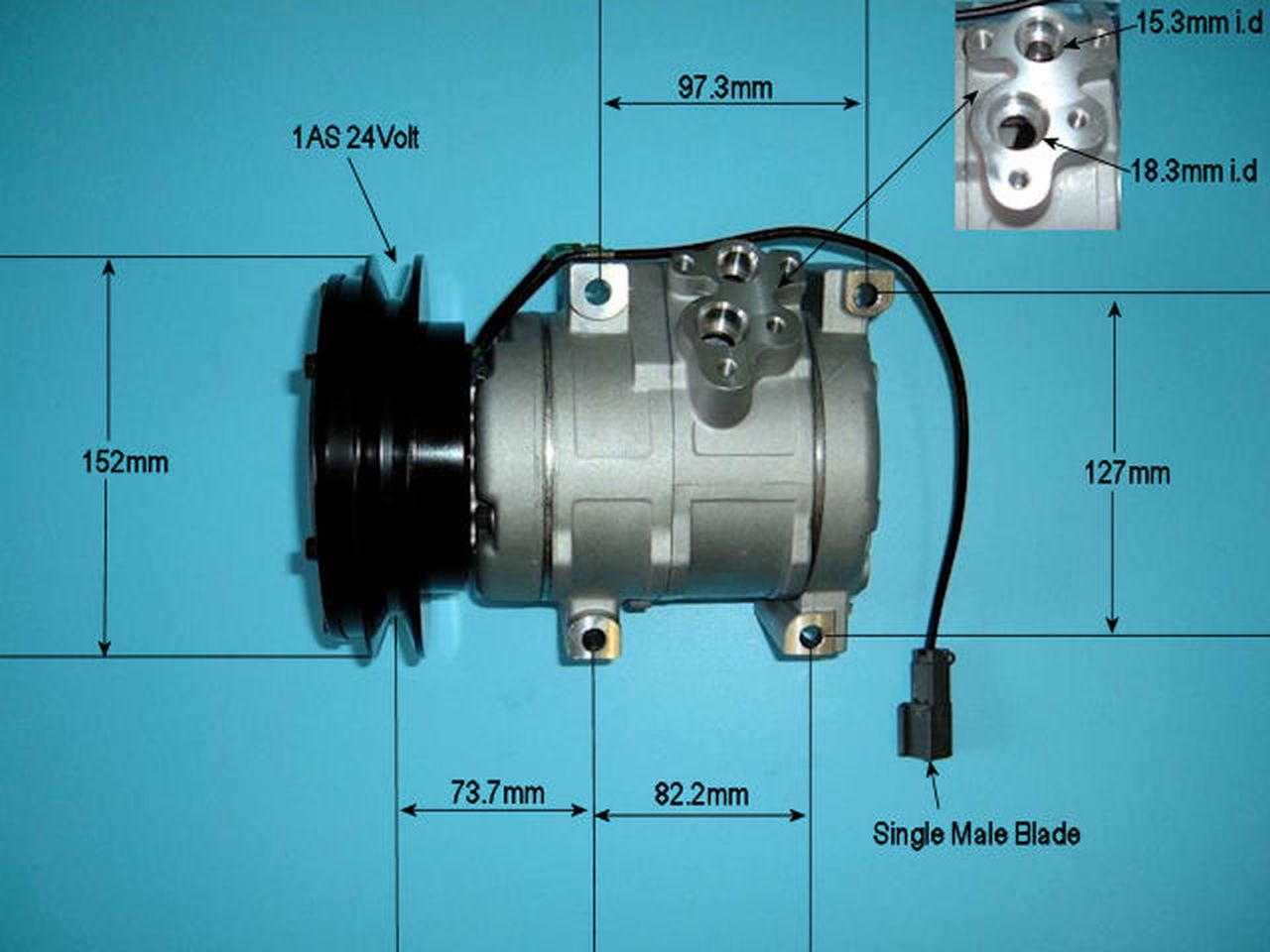Aircon Compressor Aftermarket – AutoAir 14-0042P