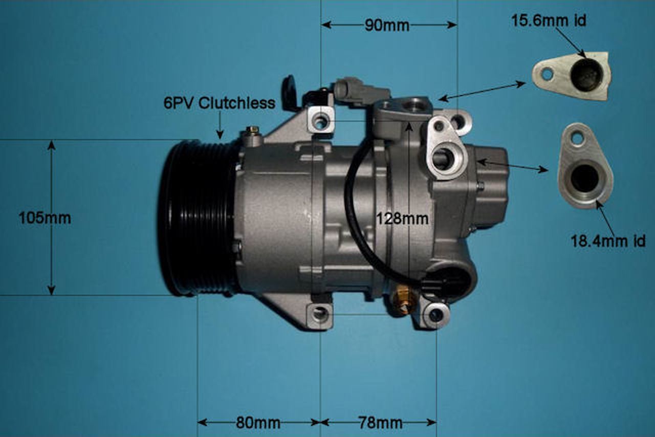 Aircon Compressor Aftermarket Quality – AutoAir 14-0046P