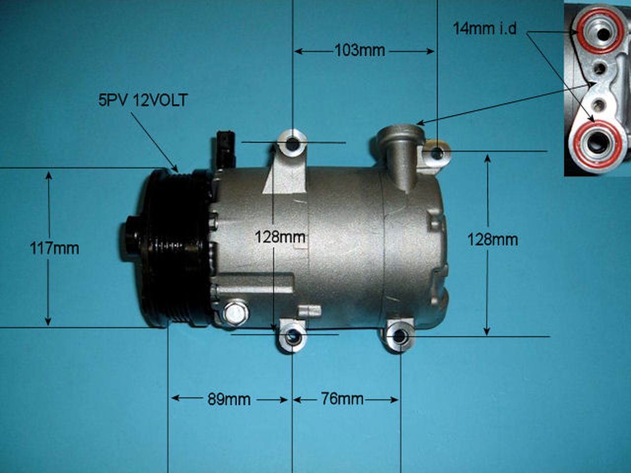 Aircon Compressor Aftermarket Quality – AutoAir 14-0082P