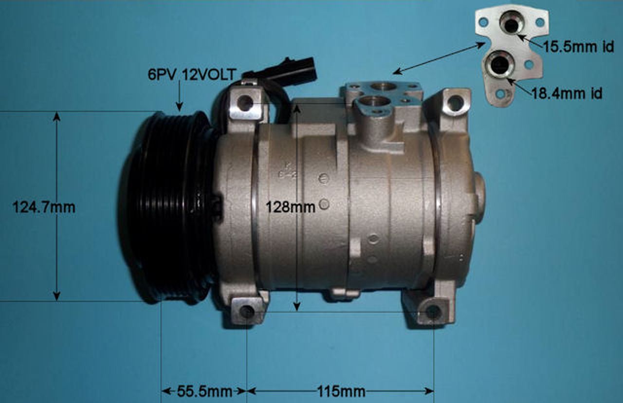 Aircon Compressor Aftermarket Quality – AutoAir 14-0088P